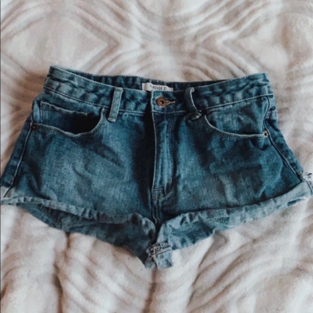 forever 21 jean shorts